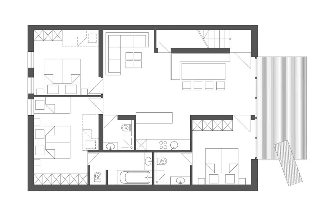 Abitare Chalets Obergurgl Værelse billede